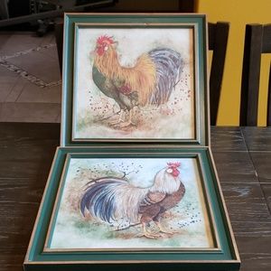 Rooster pictures set